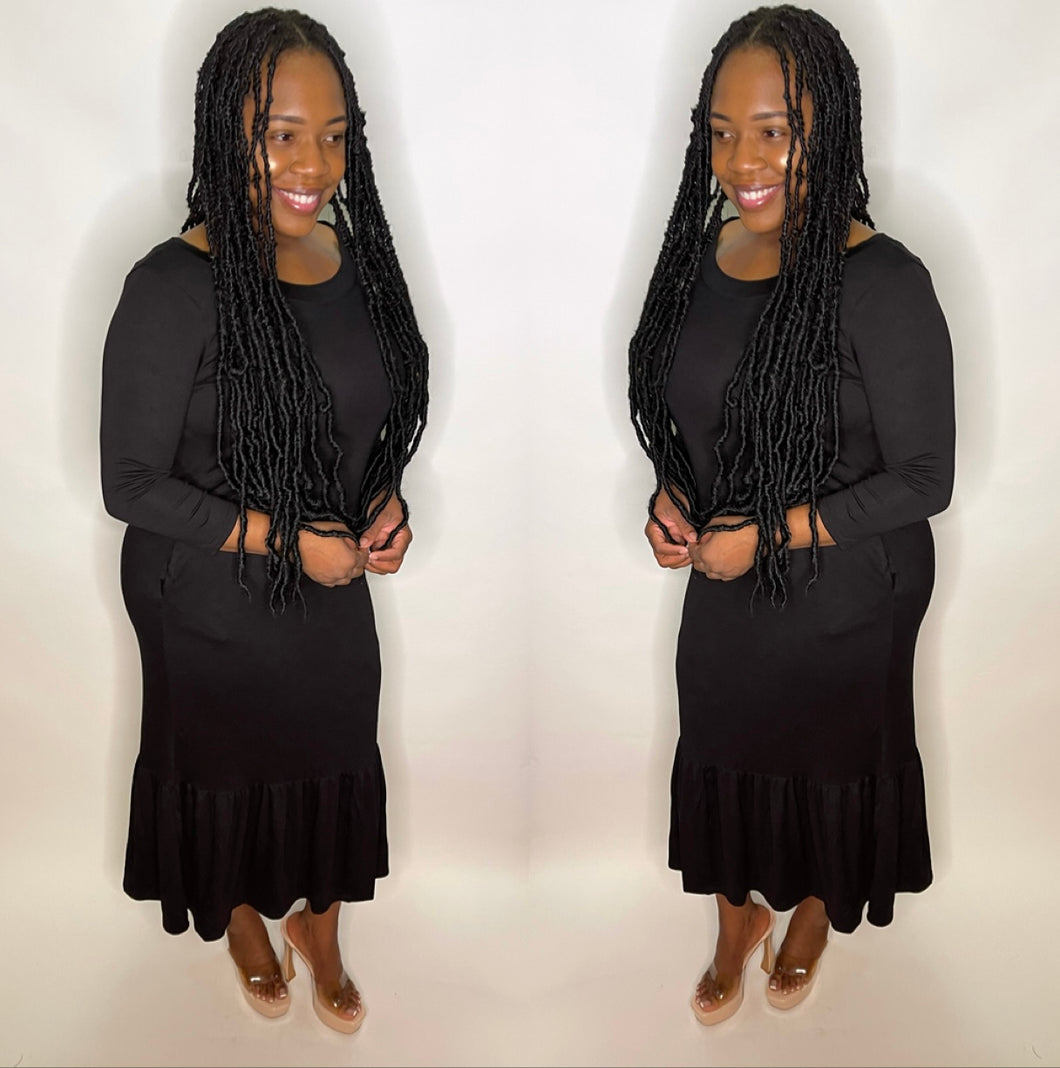 Tia Dress - Black